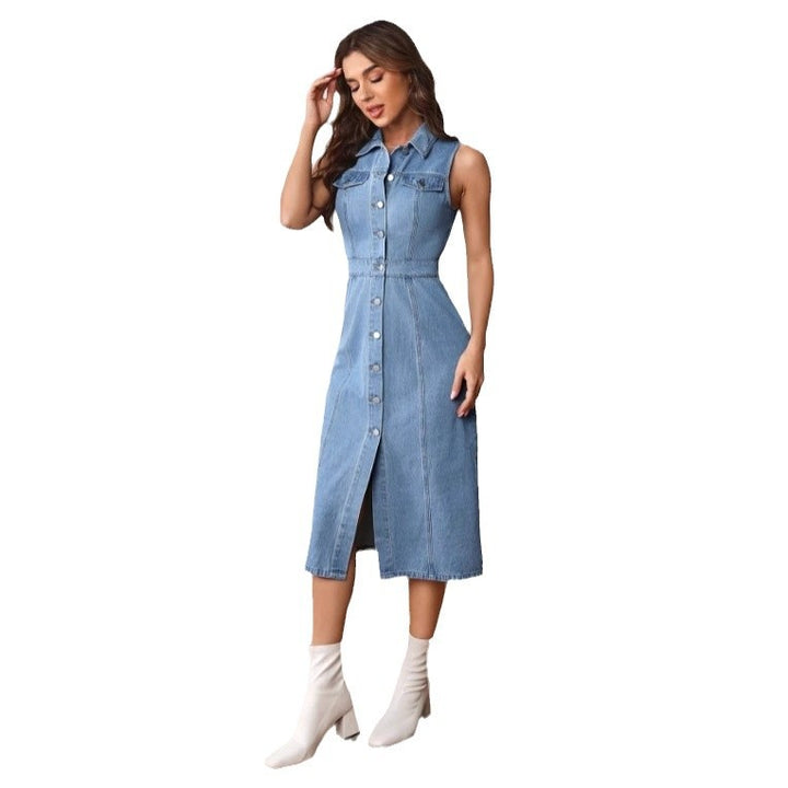 Anna Polo Denim Dress