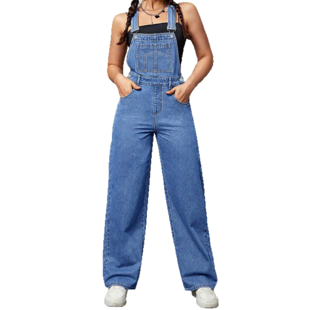 Olivia Denim Overalls Casual