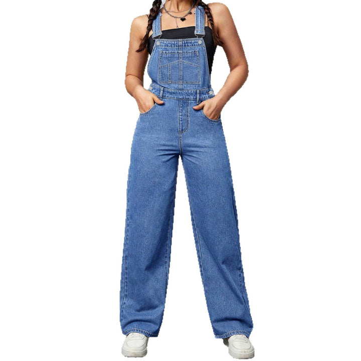 Olivia Denim Overalls Casual