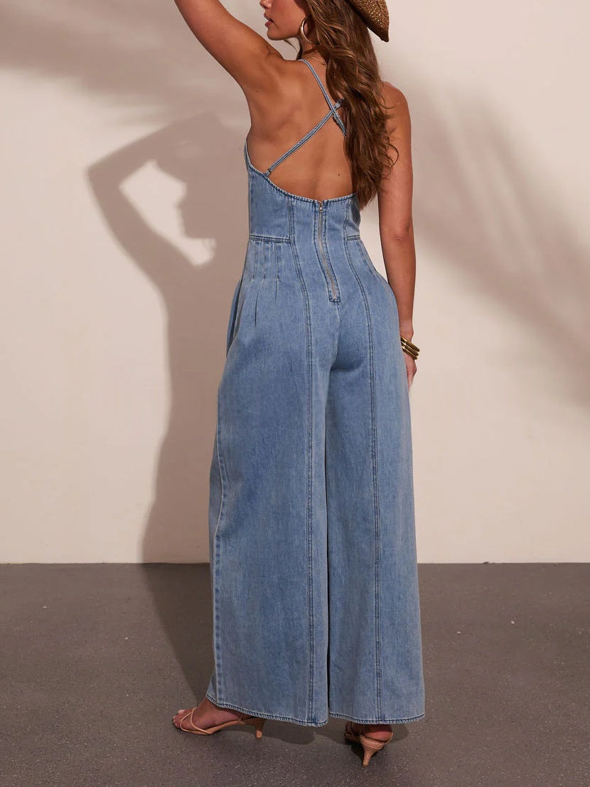 Rebecca Wide-Leg Jumpsuit