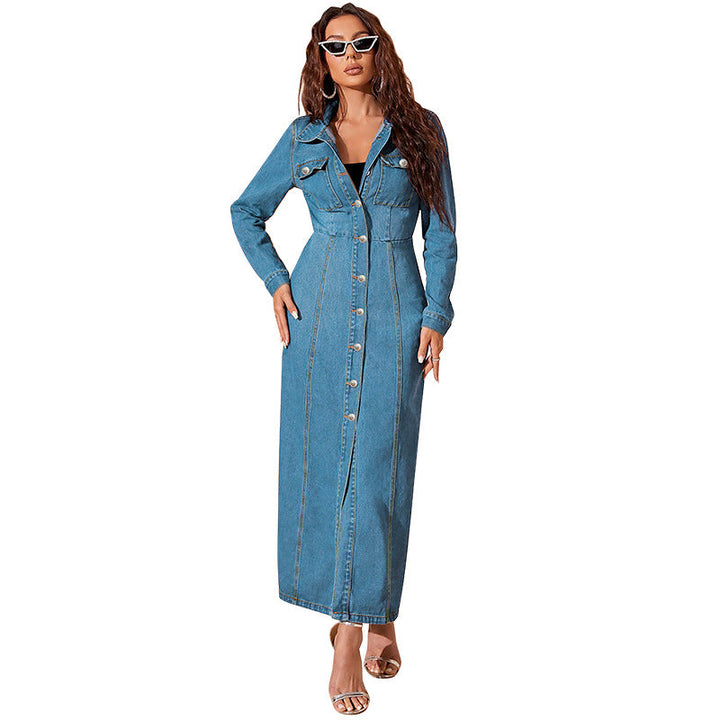 Sarah Denim Cardigan Dress
