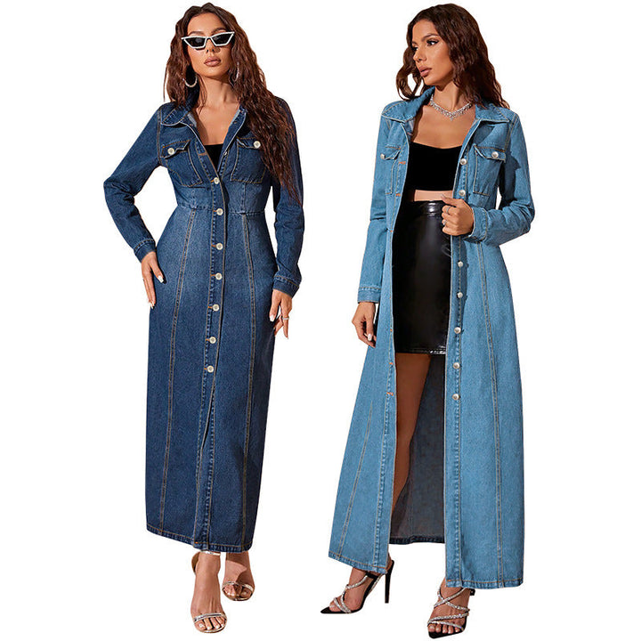Sarah Denim Cardigan Dress