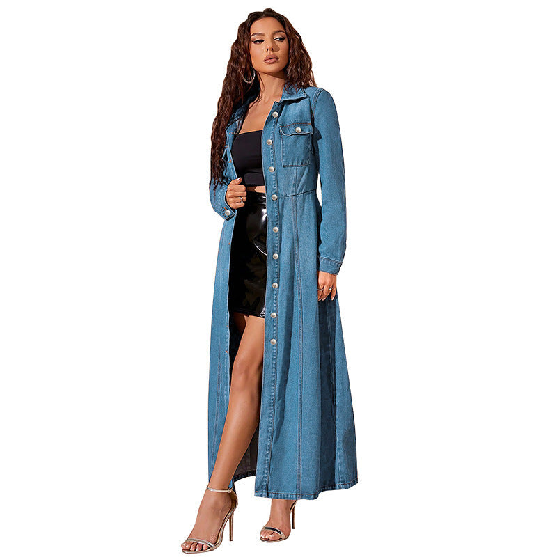 Sarah Denim Cardigan Dress