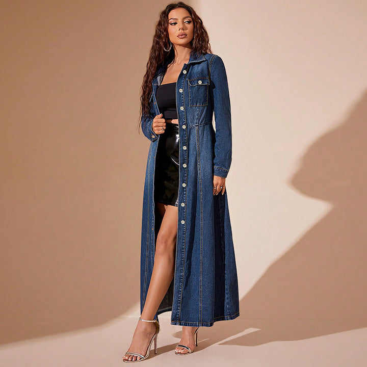 Sarah Denim Cardigan Dress