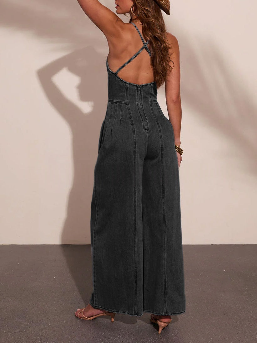 Rebecca Wide-Leg Jumpsuit